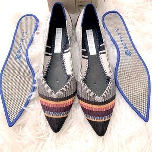 Rare Rothy’s Inverse Stripe Pointe